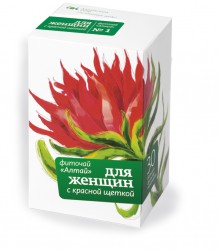 Чайный напиток, фильтр-пакет 1.5 г 20 шт Алтайский сбор №17 женский красная щетка